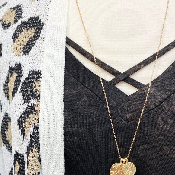 Leopard Print Lightweight Cardigan - Picture 7 of 10